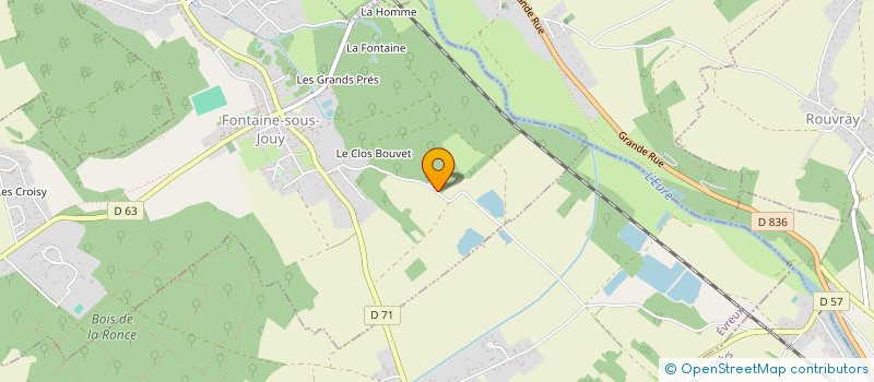 localisation de l'entreprise LUXE PARADISO  FONTAINE-SOUS-JOUY