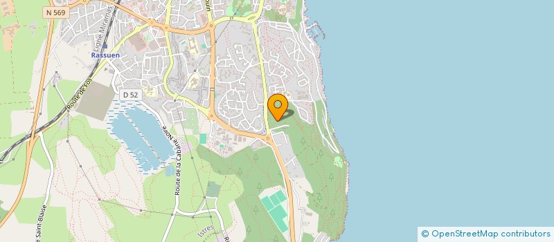 localisation de l'entreprise LUXE PROGRAMMATION  ISTRES