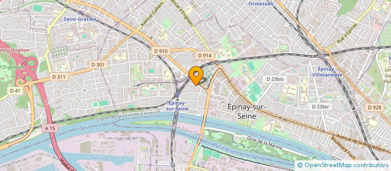 localisation de l'entreprise LUXE TRANSPORT à EPINAY-SUR-SEINE