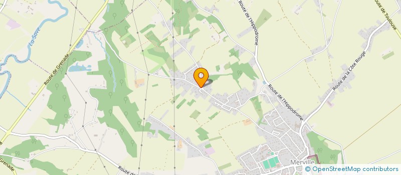 localisation de l'entreprise LUXEAR  MERVILLE