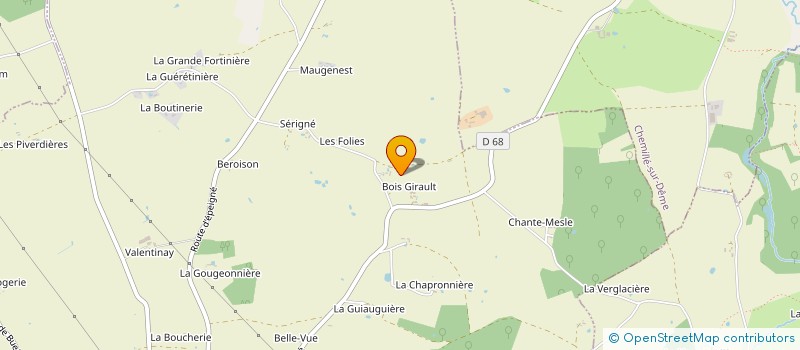 localisation de l'entreprise LUXESSENTIEL  NEUVY-LE-ROI