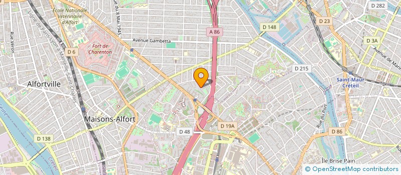 localisation de l'entreprise LUXEVOYAGE  MAISONS-ALFORT