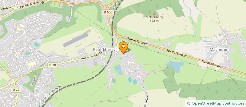 localisation de l'entreprise LUXFOOD  FOLSCHVILLER