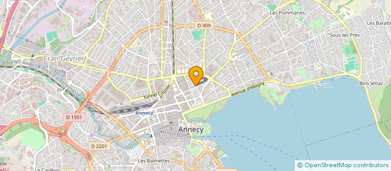 localisation de l'entreprise LUXHOLDS  ANNECY