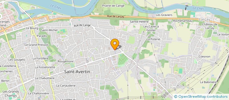 localisation de l'entreprise LUXIA  SAINT-AVERTIN