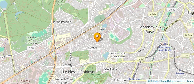 localisation de l'entreprise LUXIAE à LE PLESSIS-ROBINSON