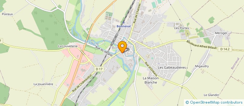 localisation de l'entreprise LUXINOX à BONNEVAL