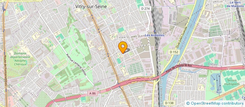 localisation de l'entreprise LUXMY MARCHE à VITRY-SUR-SEINE