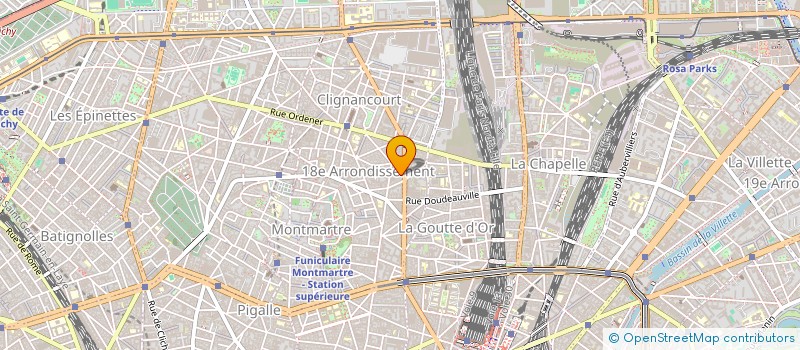 localisation de l'entreprise LUXMY SARL à PARIS
