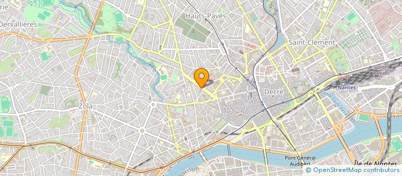 localisation de l'entreprise LUXO à NANTES