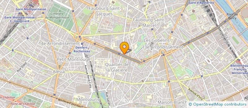 localisation de l'entreprise LUXO FRANCE SA à PARIS