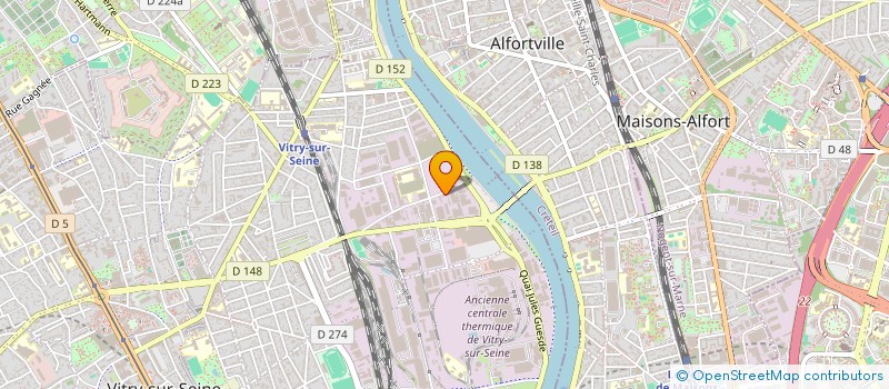 localisation de l'entreprise LUXO SERVICES à VITRY-SUR-SEINE