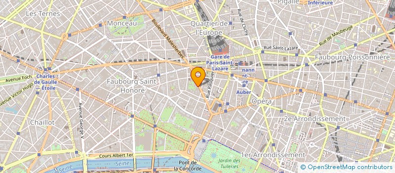 localisation de l'entreprise LUXOHANA à PARIS