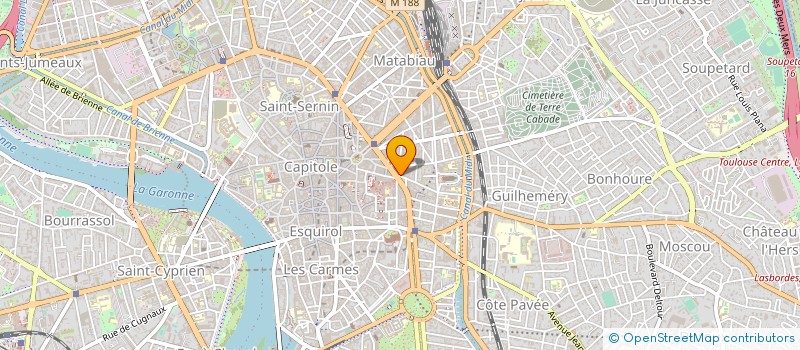 localisation de l'entreprise LUXOR à TOULOUSE