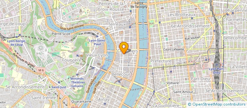 localisation de l'entreprise LUXOSANTE à LYON