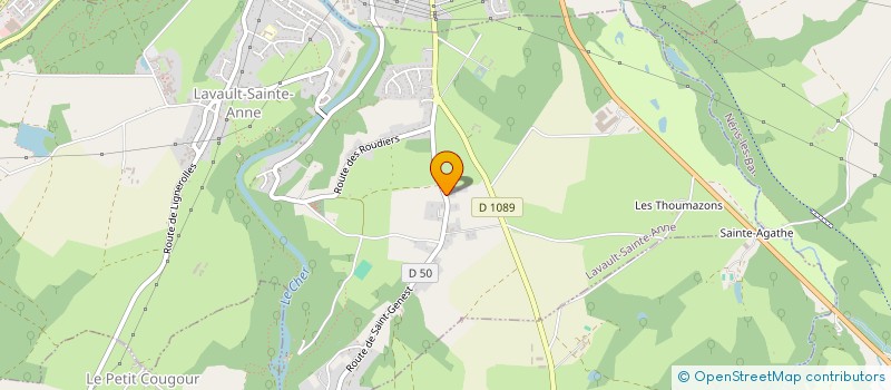 localisation de l'entreprise LUXRAY ENERGIE  LAVAULT-SAINTE-ANNE