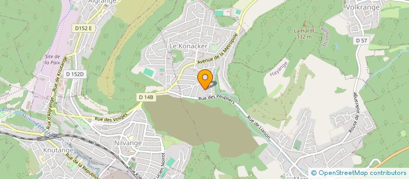 localisation de l'entreprise LUXREV RENT  HAYANGE