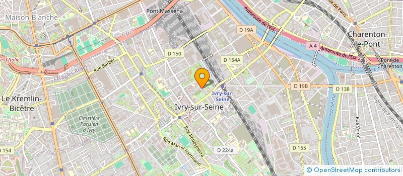 localisation de l'entreprise LUXSAN à IVRY-SUR-SEINE