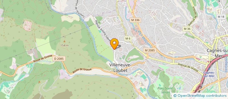 localisation de l'entreprise LUXSTAY à VILLENEUVE-LOUBET