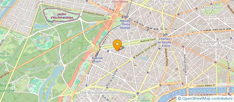 localisation de l'entreprise LUXU'ELLE & CO  PARIS