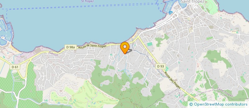 localisation de l'entreprise LUXURIA ESTATES  GASSIN