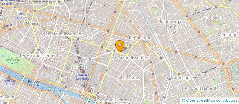localisation de l'entreprise LUXURIANTE PARIS  PARIS