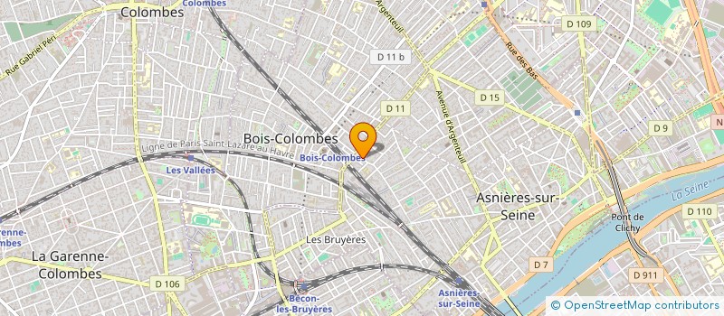 localisation de l'entreprise LUXURIES & VALUES PROTECTION à ASNIERES-SUR-SEINE