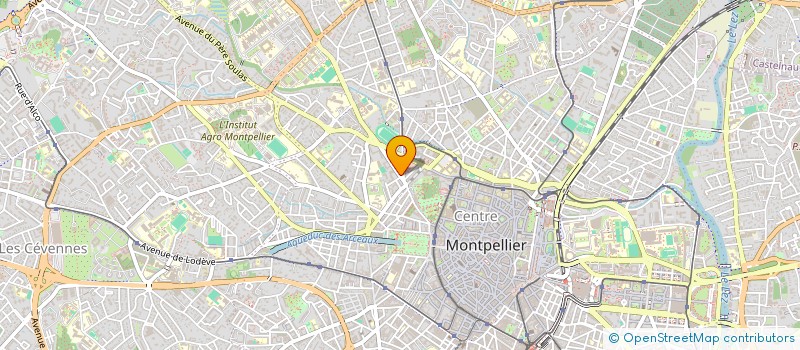 localisation de l'entreprise LUXURIIS à MONTPELLIER