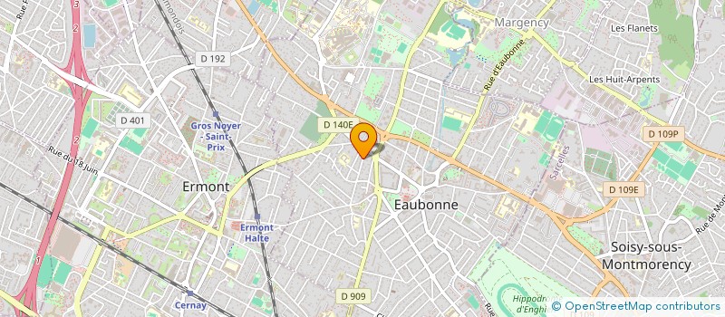 localisation de l'entreprise LUXURIOUS DRIVER à EAUBONNE