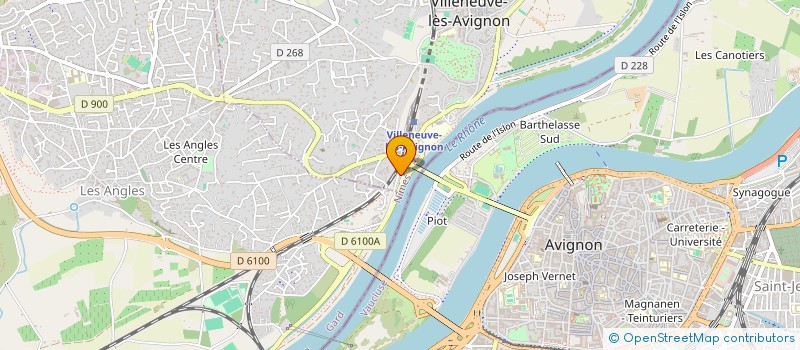 localisation de l'entreprise LUXURY  VILLENEUVE-LES-AVIGNON