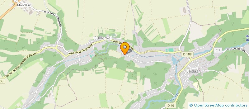 localisation de l'entreprise LUXURY AMENITIES  SACLAS