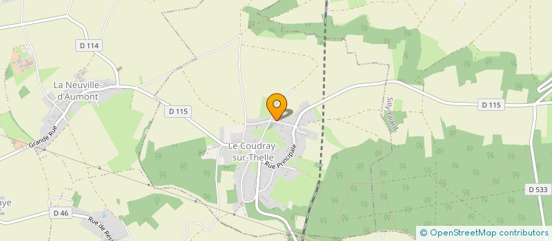 localisation de l'entreprise LUXURY AUTO  LE COUDRAY-SUR-THELLE