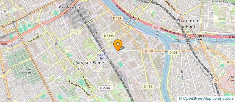 localisation de l'entreprise LUXURY BARBER SHOP AND SPA  IVRY-SUR-SEINE