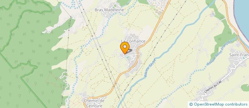 localisation de l'entreprise LUXURY CAR'S 974 à SAINT-BENOIT