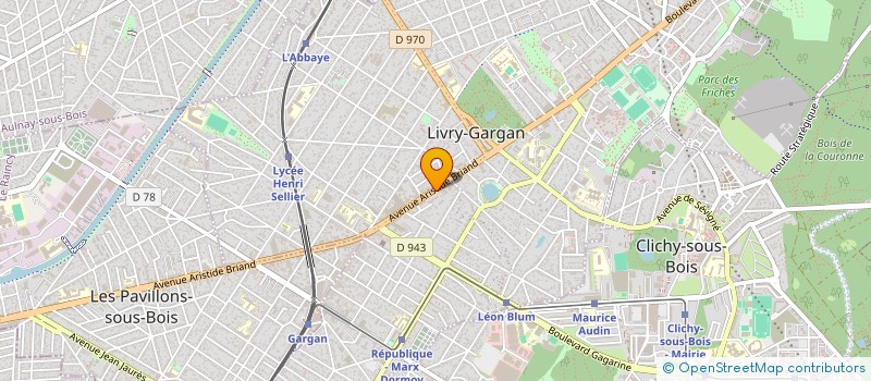 localisation de l'entreprise LUXURY CAR SERVICES à LIVRY-GARGAN