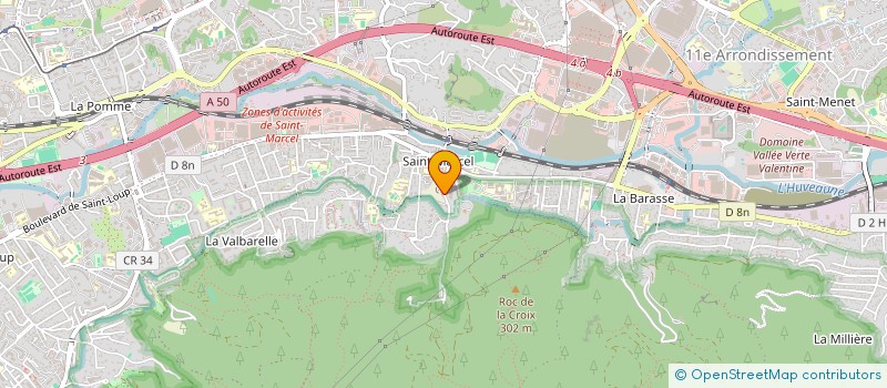 localisation de l'entreprise LUXURY CARROSSERIE  MARSEILLE