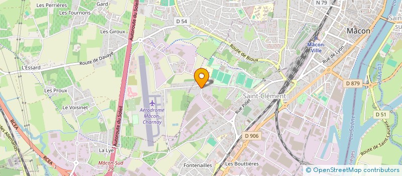 localisation de l'entreprise LUXURY CARS 71  MACON