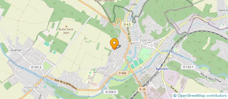 localisation de l'entreprise LUXURY CARS à EPERNON