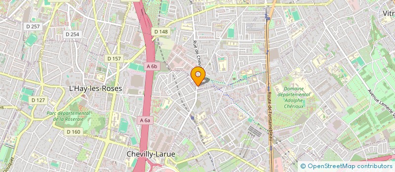 localisation de l'entreprise LUXURY COACH SERVICE  GOUSSAINVILLE