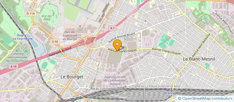 localisation de l'entreprise LUXURY DRIVE à LE BLANC-MESNIL