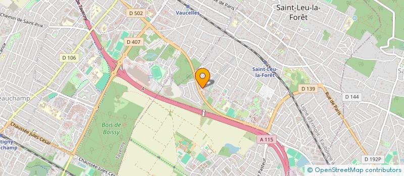 localisation de l'entreprise LUXURY DRIVERS  SAINT-LEU-LA-FORET