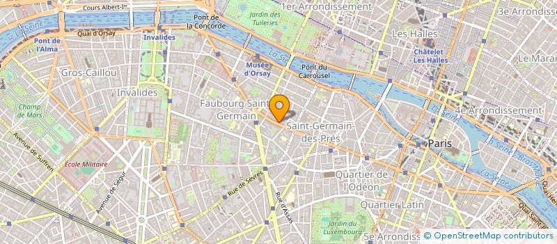 localisation de l'entreprise LUXURY HOME INTERIOR à PARIS