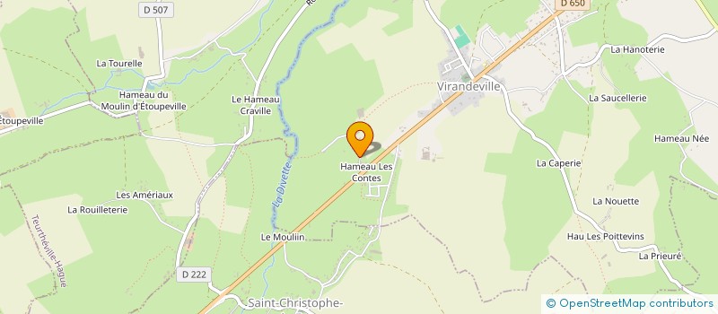 localisation de l'entreprise LUXURY HOST CORPORATION  VIRANDEVILLE