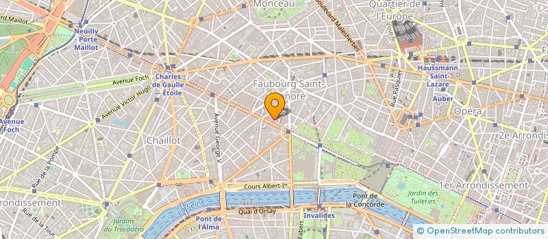 localisation de l'entreprise LUXURY KARAMEL à PARIS