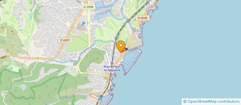 localisation de l'entreprise LUXURY MARINE DEVELOPPEMENT  MANDELIEU LA NAPOULE