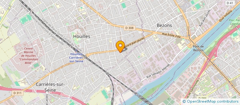 localisation de l'entreprise LUXURY OF PANAM  HOUILLES