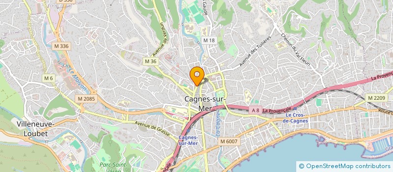 localisation de l'entreprise LUXURY PROPERTIES L'AGENCE DE CONCIERGERIE  CAGNES-SUR-MER