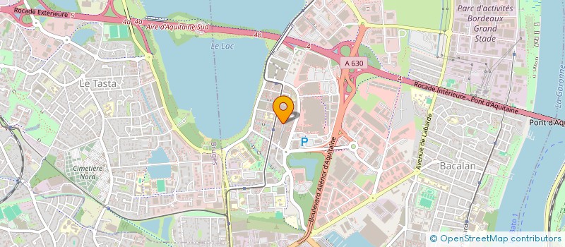 localisation de l'entreprise LUXURY ROAD  BORDEAUX