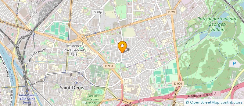 localisation de l'entreprise LUXURY SPARTS  BOBIGNY