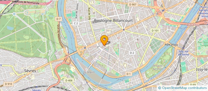localisation de l'entreprise LUXURY SUPPLIES à BOULOGNE-BILLANCOURT